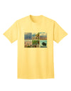 Palm Springs Square Collage Adult T-Shirt-Mens T-Shirt-TooLoud-Yellow-Small-Davson Sales