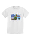 Palm Springs Square Collage Childrens T-Shirt-Childrens T-Shirt-TooLoud-White-X-Small-Davson Sales