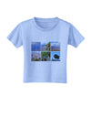 Palm Springs Square Collage Toddler T-Shirt-Toddler T-Shirt-TooLoud-Aquatic-Blue-2T-Davson Sales