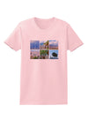 Palm Springs Square Collage Womens T-Shirt-Womens T-Shirt-TooLoud-PalePink-X-Small-Davson Sales