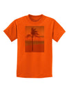 Palm Tree Beach Filter Childrens T-Shirt-Childrens T-Shirt-TooLoud-Orange-X-Small-Davson Sales