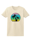 Palm Trees Silhouette - Beach Sunset Design Womens T-Shirt-Womens T-Shirt-TooLoud-Natural-X-Small-Davson Sales