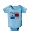 Panama Flag Baby Romper Bodysuit-Baby Romper-TooLoud-LightBlue-06-Months-Davson Sales