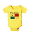 Panama Flag Baby Romper Bodysuit-Baby Romper-TooLoud-Yellow-06-Months-Davson Sales