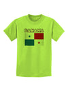 Panama Flag Childrens T-Shirt-Childrens T-Shirt-TooLoud-Lime-Green-X-Small-Davson Sales