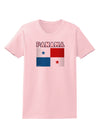 Panama Flag Womens T-Shirt-Womens T-Shirt-TooLoud-PalePink-X-Small-Davson Sales