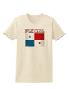 Panama Flag Womens T-Shirt-Womens T-Shirt-TooLoud-Natural-X-Small-Davson Sales