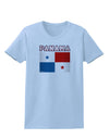 Panama Flag Womens T-Shirt-Womens T-Shirt-TooLoud-Light-Blue-X-Small-Davson Sales