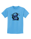 Panda DJ Childrens T-Shirt-Childrens T-Shirt-TooLoud-Aquatic-Blue-X-Small-Davson Sales