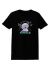 Panda DJ Womens Dark T-Shirt-TooLoud-Black-X-Small-Davson Sales