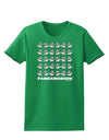 Pandamonium Pandas Womens Dark T-Shirt by TooLoud-Womens T-Shirt-TooLoud-Kelly-Green-X-Small-Davson Sales