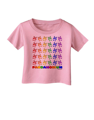 Pandamonium Rainbow Pandas Infant T-Shirt by TooLoud-Infant T-Shirt-TooLoud-Candy-Pink-06-Months-Davson Sales