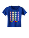 Pandamonium Rainbow Pandas Toddler T-Shirt Dark by TooLoud-Toddler T-Shirt-TooLoud-Royal-Blue-2T-Davson Sales