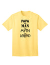 Papa Adult T-Shirt by TooLoud: Embrace the Legendary Status-Mens T-shirts-TooLoud-Yellow-Small-Davson Sales