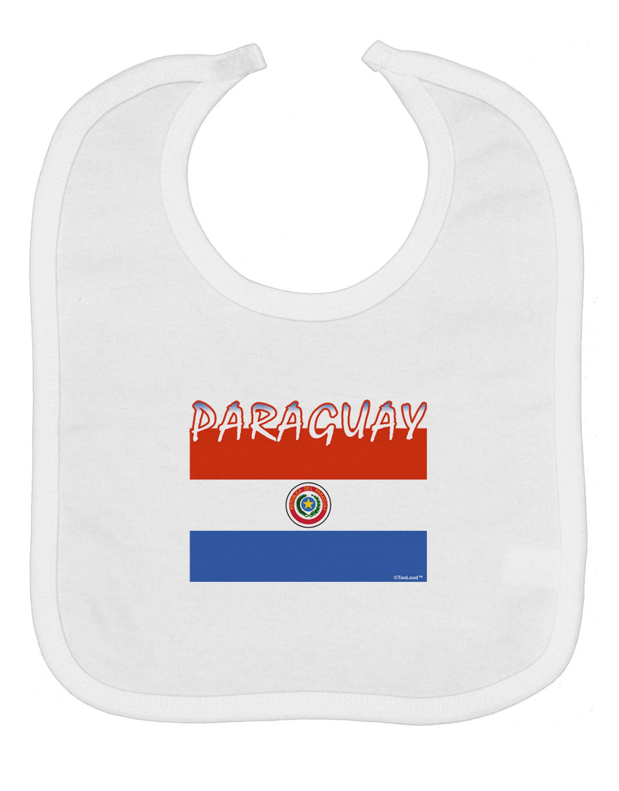 Paraguay Flag Baby Bib