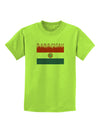 Paraguay Flag Childrens T-Shirt-Childrens T-Shirt-TooLoud-Lime-Green-X-Small-Davson Sales