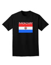 Paraguay Flag Dark Adult Dark T-Shirt-Mens T-Shirt-TooLoud-Black-Small-Davson Sales