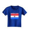 Paraguay Flag Dark Toddler T-Shirt Dark-Toddler T-Shirt-TooLoud-Royal-Blue-2T-Davson Sales