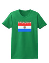 Paraguay Flag Dark Womens Dark T-Shirt-TooLoud-Kelly-Green-X-Small-Davson Sales