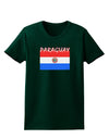 Paraguay Flag Dark Womens Dark T-Shirt-TooLoud-Forest-Green-Small-Davson Sales