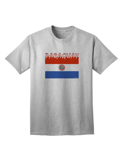 Paraguay Flag Inspired Adult T-Shirt - A Patriotic Fashion Statement-Mens T-shirts-TooLoud-AshGray-Small-Davson Sales