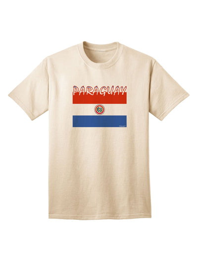 Paraguay Flag Inspired Adult T-Shirt - A Patriotic Fashion Statement-Mens T-shirts-TooLoud-Natural-Small-Davson Sales
