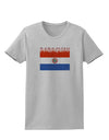 Paraguay Flag Womens T-Shirt-Womens T-Shirt-TooLoud-AshGray-X-Small-Davson Sales