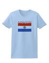 Paraguay Flag Womens T-Shirt-Womens T-Shirt-TooLoud-Light-Blue-X-Small-Davson Sales