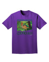 Parasaurolophus Walkeri - With Name Adult Dark T-Shirt-Mens T-Shirt-TooLoud-Purple-Small-Davson Sales