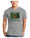 Parasaurolophus Walkeri - With Name Adult V-Neck T-shirt-Mens V-Neck T-Shirt-TooLoud-HeatherGray-Small-Davson Sales