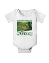 Parasaurolophus Walkeri - With Name Baby Romper Bodysuit-Baby Romper-TooLoud-White-06-Months-Davson Sales