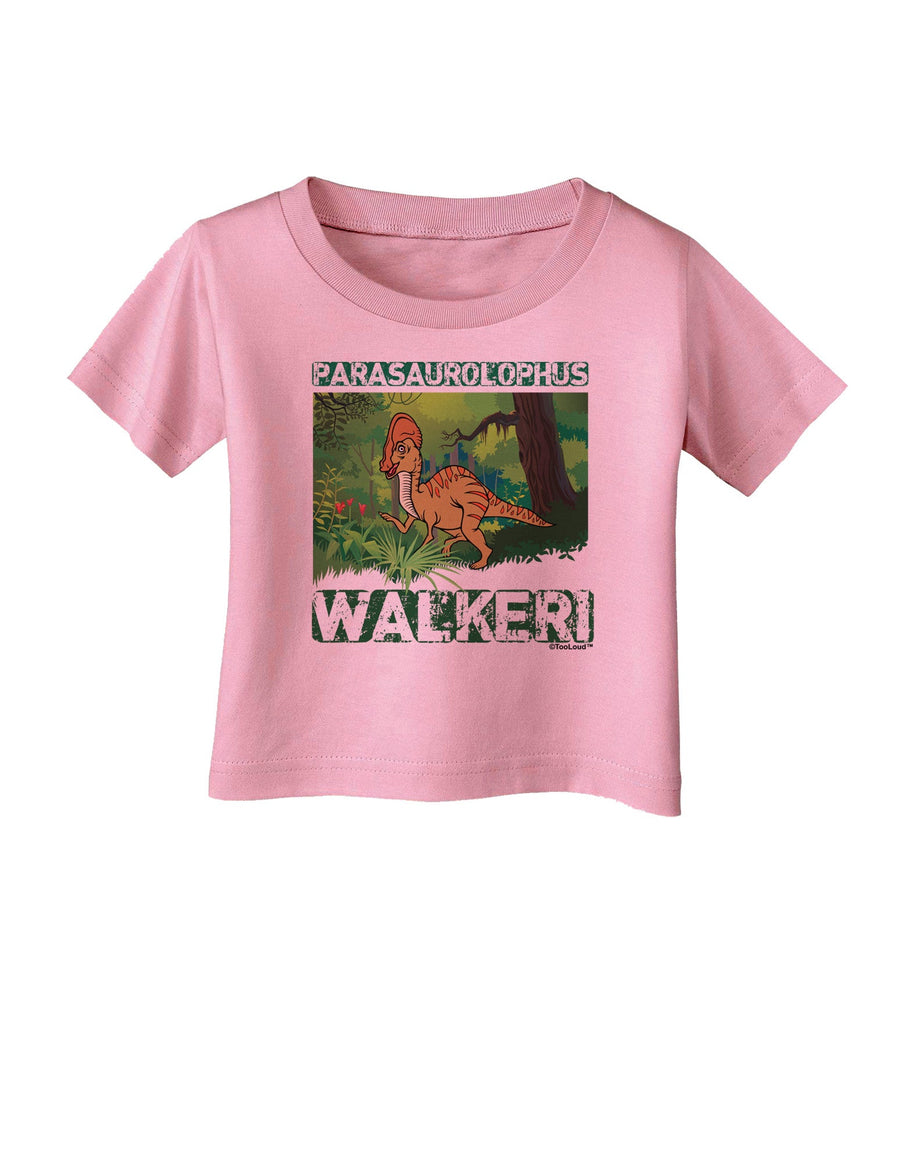 Parasaurolophus Walkeri - With Name Infant T-Shirt-Infant T-Shirt-TooLoud-White-06-Months-Davson Sales