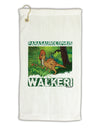 Parasaurolophus Walkeri - With Name Micro Terry Gromet Golf Towel 16 x 25 inch by TooLoud-Golf Towel-TooLoud-White-Davson Sales