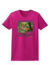 Parasaurolophus Walkeri - With Name Womens Dark T-Shirt-TooLoud-Hot-Pink-Small-Davson Sales