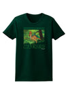 Parasaurolophus Walkeri - With Name Womens Dark T-Shirt-TooLoud-Forest-Green-Small-Davson Sales