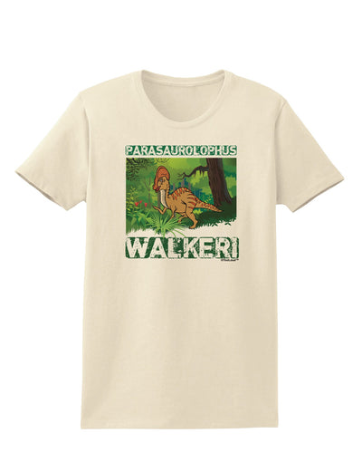 Parasaurolophus Walkeri - With Name Womens T-Shirt-Womens T-Shirt-TooLoud-Natural-X-Small-Davson Sales