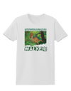 Parasaurolophus Walkeri - With Name Womens T-Shirt-Womens T-Shirt-TooLoud-White-X-Small-Davson Sales