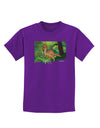 Parasaurolophus Walkeri - Without Name Childrens Dark T-Shirt-Childrens T-Shirt-TooLoud-Purple-X-Small-Davson Sales