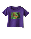 Parasaurolophus Walkeri - Without Name Infant T-Shirt Dark-Infant T-Shirt-TooLoud-Purple-06-Months-Davson Sales