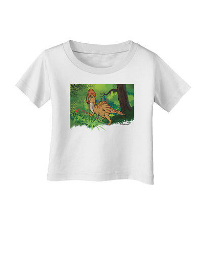 Parasaurolophus Walkeri - Without Name Infant T-Shirt-Infant T-Shirt-TooLoud-White-06-Months-Davson Sales