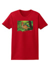 Parasaurolophus Walkeri - Without Name Womens Dark T-Shirt-TooLoud-Red-X-Small-Davson Sales