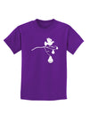 Partridge In A Pear Tree Childrens Dark T-Shirt-Childrens T-Shirt-TooLoud-Purple-X-Small-Davson Sales