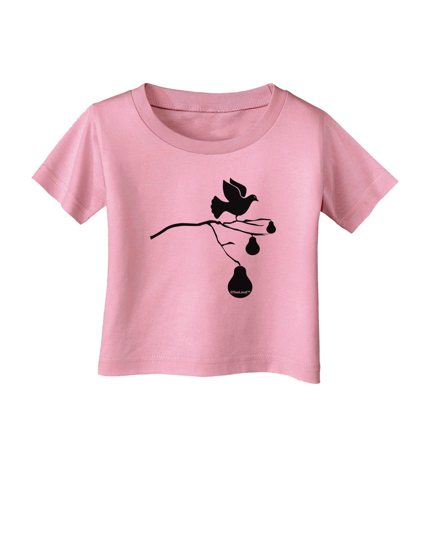 Partridge In A Pear Tree Infant T-Shirt-Infant T-Shirt-TooLoud-Candy-Pink-06-Months-Davson Sales