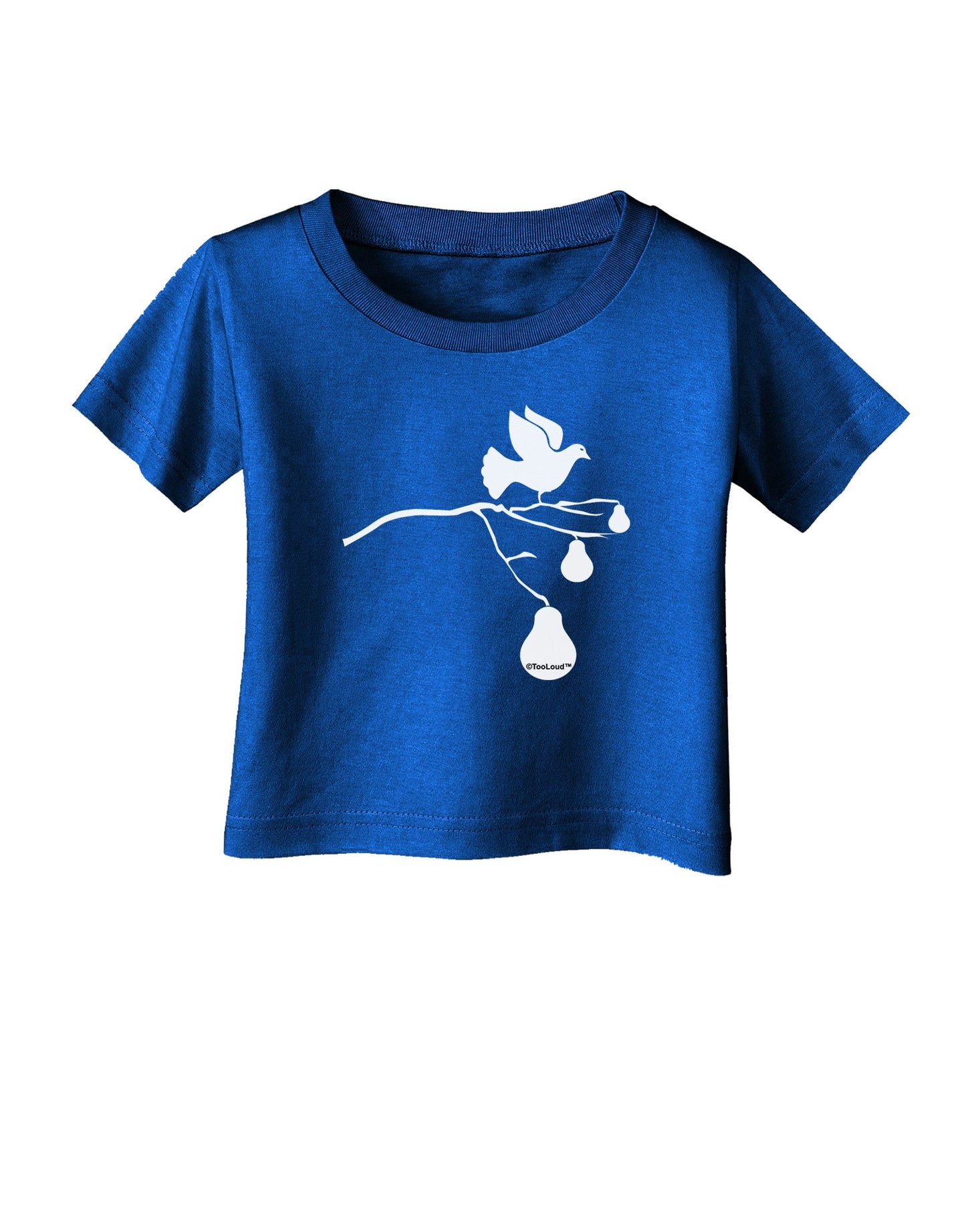 Partridge In A Pear Tree Infant T-Shirt Dark-Infant T-Shirt-TooLoud-Royal-Blue-06-Months-Davson Sales