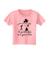 Partridge In A Pear Tree Text Toddler T-Shirt-Toddler T-Shirt-TooLoud-Candy-Pink-2T-Davson Sales