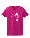 Partridge In A Pear Tree Womens Dark T-Shirt-TooLoud-Hot-Pink-Small-Davson Sales