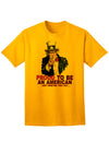 Patriotic Adult T-Shirt: Embrace American Pride with Uncle Sam-Mens T-shirts-TooLoud-Gold-Small-Davson Sales