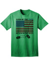 Patriotic Adult T-Shirt Honoring the Brave-Mens T-shirts-TooLoud-Kelly-Green-Small-Davson Sales