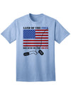 Patriotic Adult T-Shirt Honoring the Brave-Mens T-shirts-TooLoud-Light-Blue-Small-Davson Sales