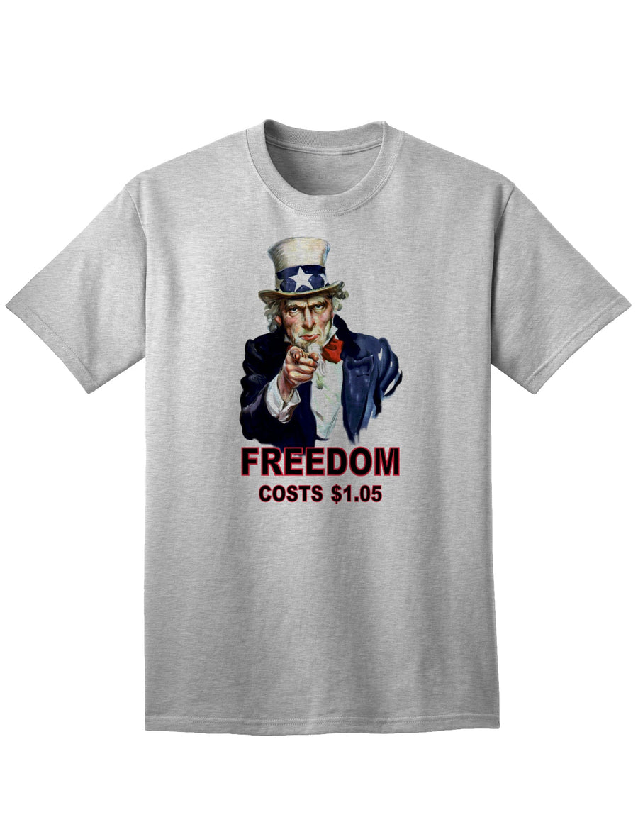 Patriotic Adult T-Shirt - Uncle Sam Freedom at an Affordable Price-Mens T-shirts-TooLoud-White-Small-Davson Sales